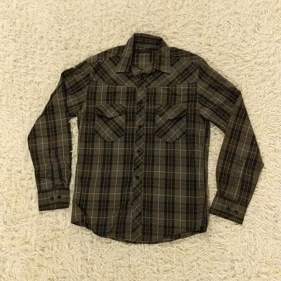 Jack & Jones Premium Plaid Long-sleeve button down - Picture 1 of 2